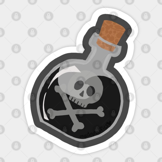 LiQuid Death Sticker by Madgraffics